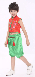 chinese national dance Children's Day performance dance clothes singapore