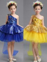 Ballroom dancewear Costumes dress Children Ballet Performance dancing