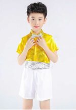 Boys Short Sequins dance costume