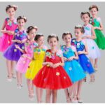 Girl modern princess dresses for dance