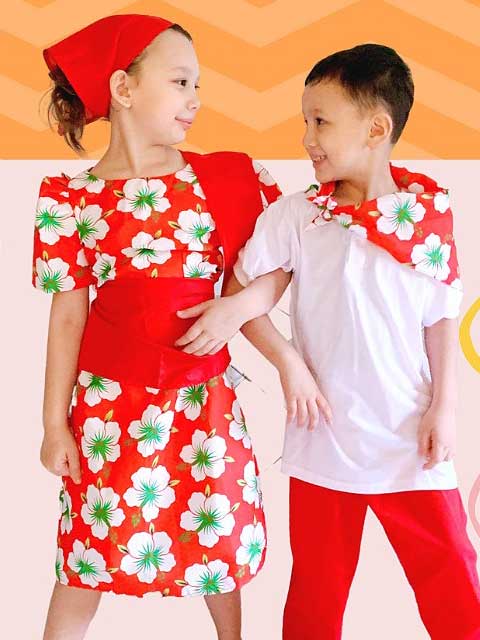 Philippines Traditional Kids Dress