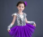 Little Girl Silver Sequins Dress singapore