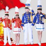 Military Standard costumes performance clothes student flag raising Uniform Chinese Army drum band honor guard military clothing