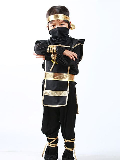 performance, Boys Girls Warrior Stealth Children Cosplay Assassin Costume