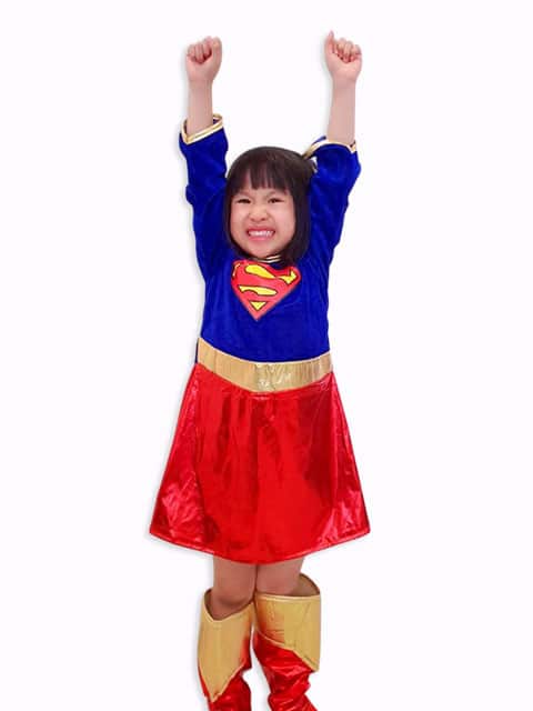 supergirl costume kids