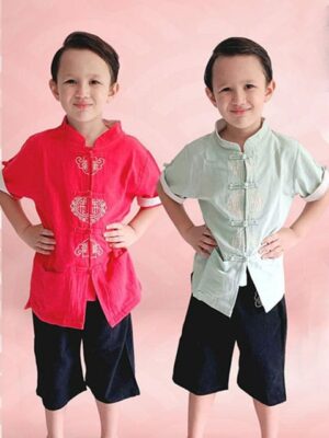 Oriental Boy outfit lunar New Year Singapore