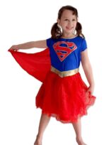 Supergirl Cosplay Costumes Kids singapore