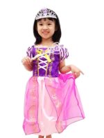 rapunzel kids dress costume