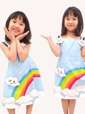 Rainbow Cloud Dress