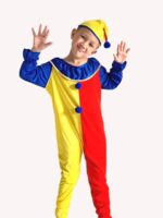 Colour Block Clown costume for Kids