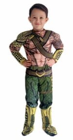 Aquaman Muscles Costume,