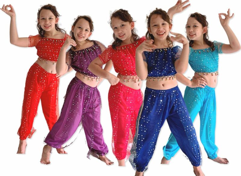 Indian Girl Traditional dress with pants