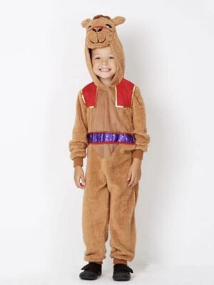 camel plush jumpsuit costumes for children
