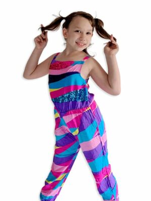 Jojo Siwa Pink Jumpsuit Girls Costume.