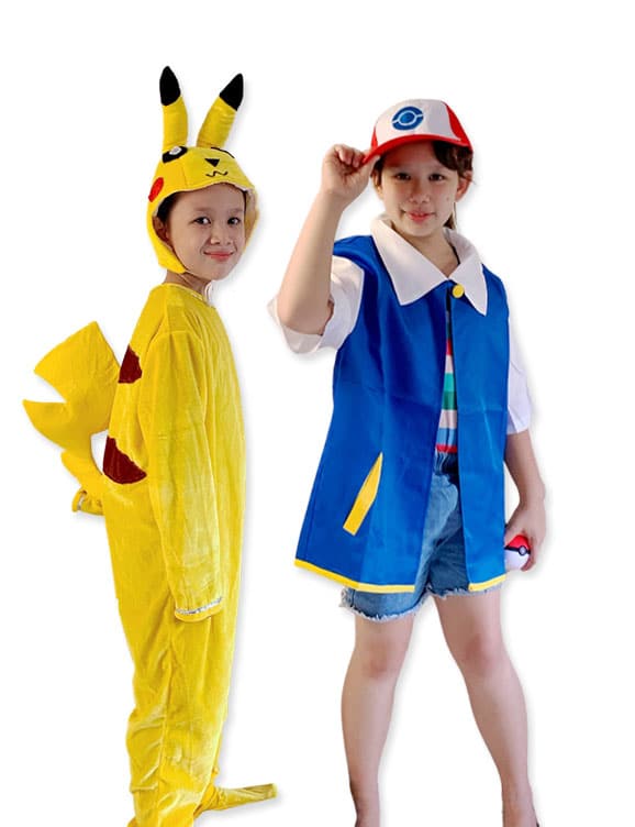 Pikachu & Ash / Pokemon • Costume Shop Singapore