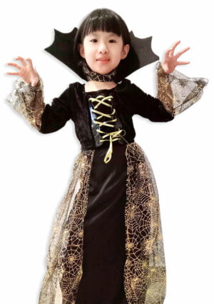 Spider Gold Witch costume