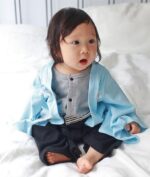 Blue Lake Kimono for toddler