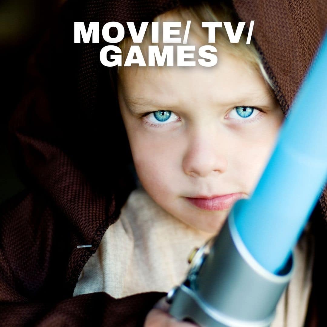 movie, tv, games costume for kids singapore