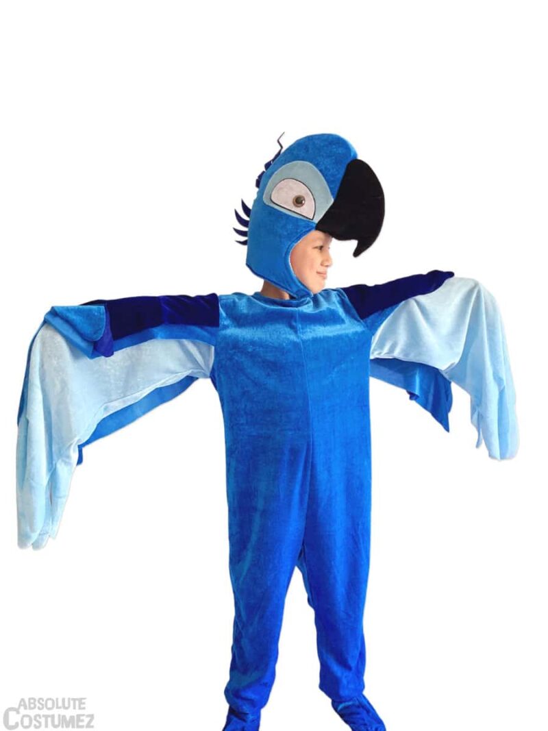 Parrot costume for children 3-7 year old
