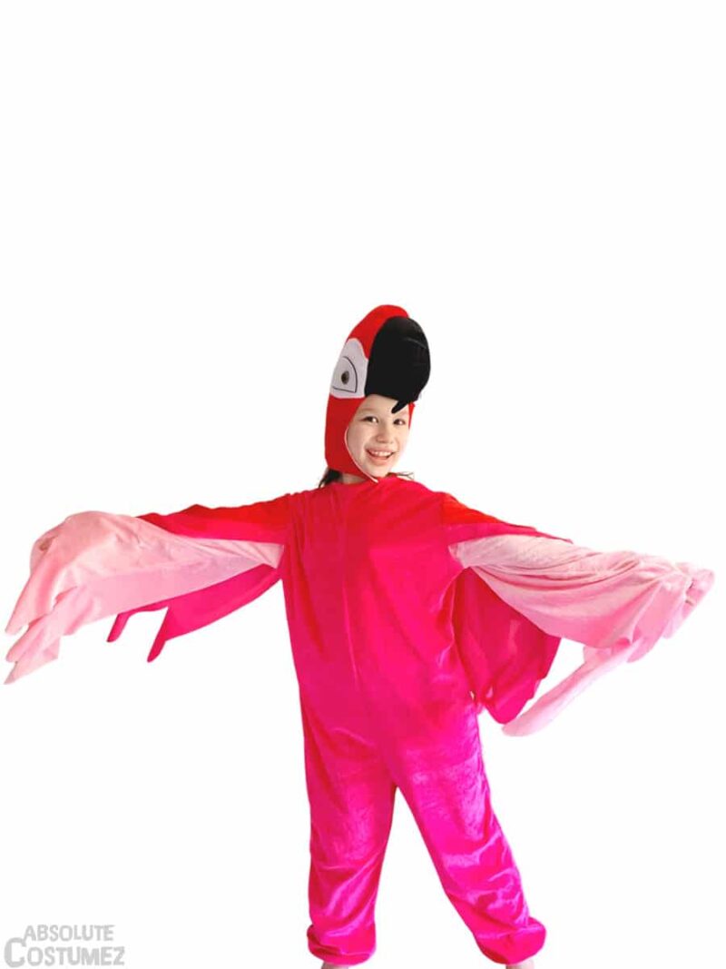 Parrot costume for children 3-7 year old