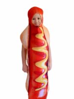 Hotdog Man costume for children 5 to 7 years old