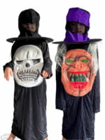 Grim Reaper and Grim Pumpkin costume