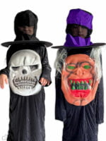 Grim Reaper and Grim Pumpkin costume