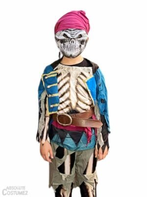 Transform your children in a Zombie pirate with this epic costume.