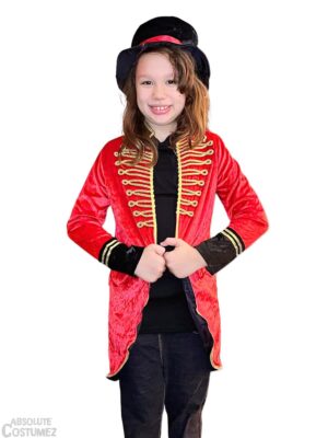 Take the lead of the circus with this sparkly Ring Master costume.