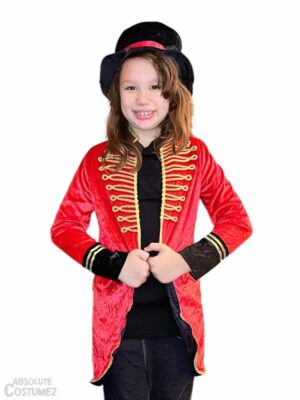 Take the lead of the circus with this sparkly Ring Master costume.