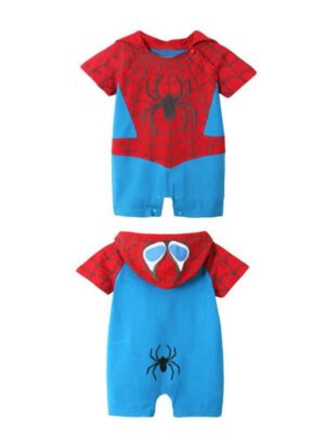 Baby spiderman costume bring kids of 6 to 18 months