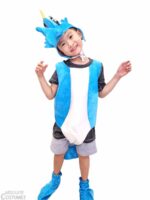 Pink or blue Seahorse Costume can transform your children into cute sea animals.