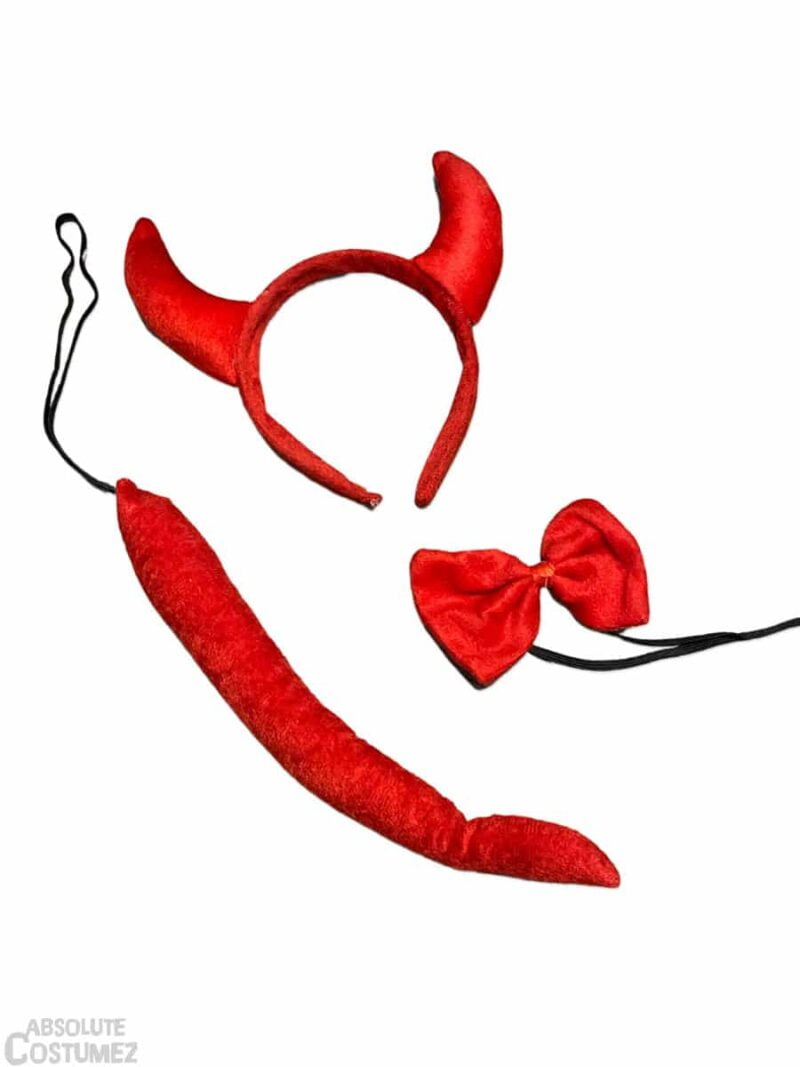 Devil set Headband Set transforms children into little demons.