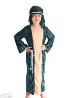 Nativity Shepherd costume can sparkle Christmas festivity.