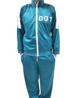 Squid Game 001 Full suit set costume top and botto