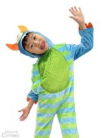 Monster Inc suit from famous Pixar Disney blockbuster movie.