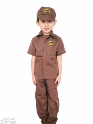 UPS Delivery Boy costume