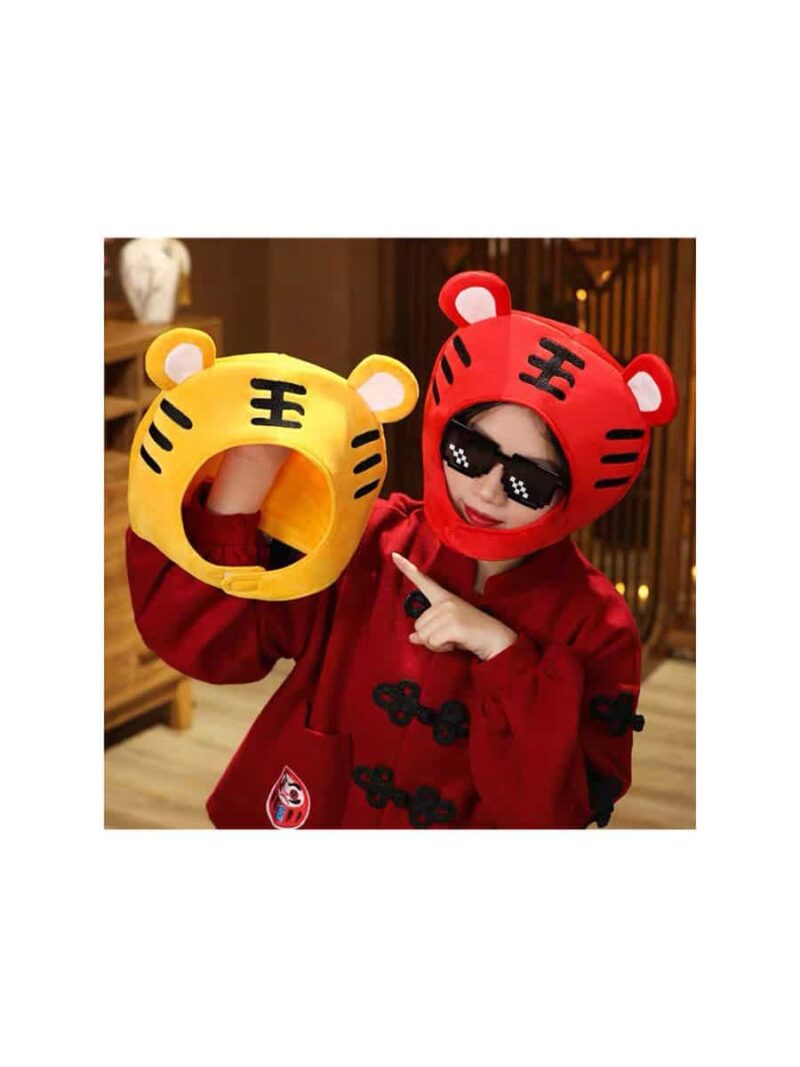 CNY tiger headgear kids size,