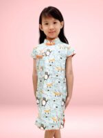 Forest Friend Cheongsam a comfy dress for lunar New Year 2022