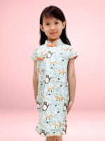 Forest Friend Cheongsam a comfy dress for lunar New Year 2022