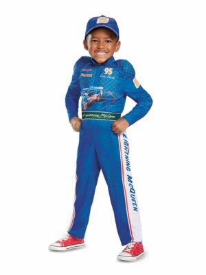 Blue Lightning McQueen Racing Children's suit.
