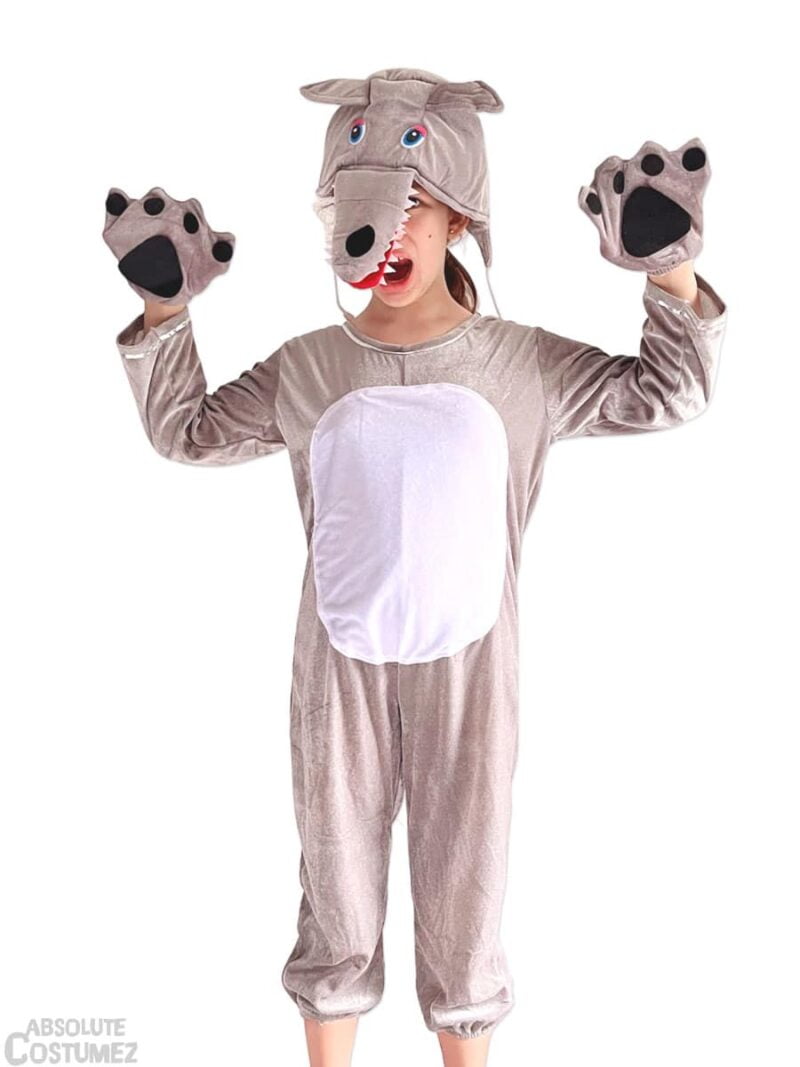 The wolf with pawns costume