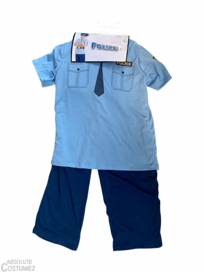 Police Cop Officer Children Play Performances Dress Up