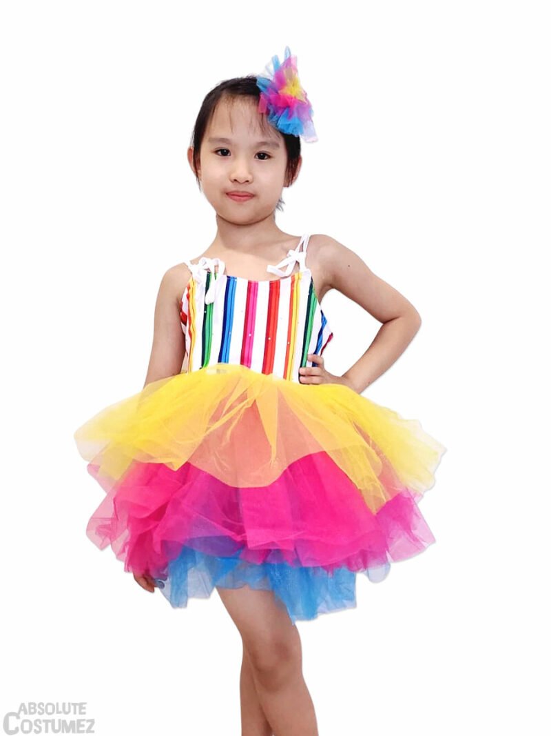 Rainbow Joy dancewear for girl singapore