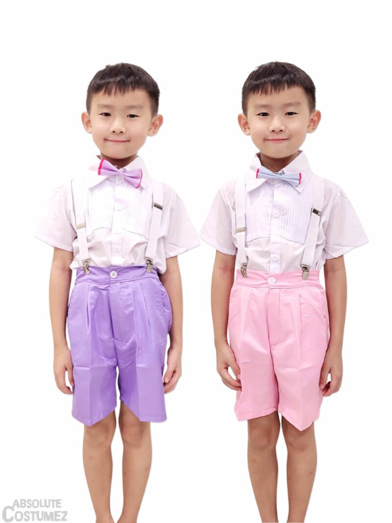 Gentlemen Pastel dance wear for boy singapore