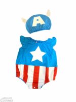 Baby Captain America toddler costume