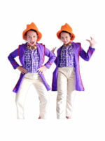 Willy Wonka Gold costume children singapore