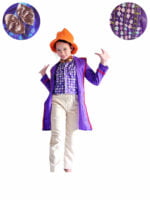 Willy Wonka Gold costume children singapore