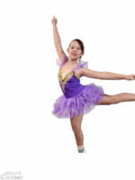 Purple Ballerina dance wear singapore