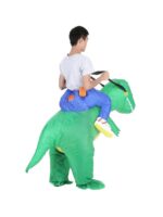 Green T Rex Inflatable costume singapore